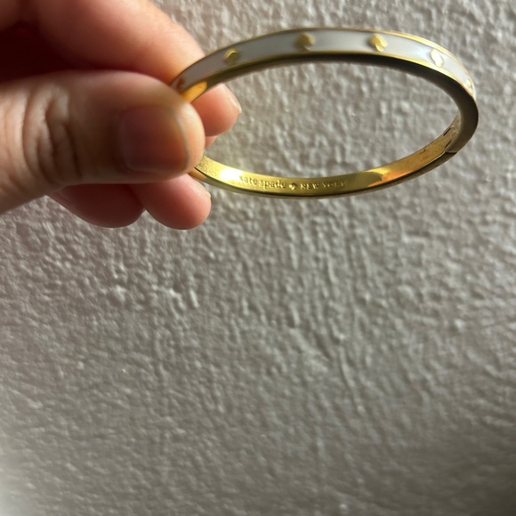 Kate Spade Gold Tone & White Bracelet - Picture 3 of 3